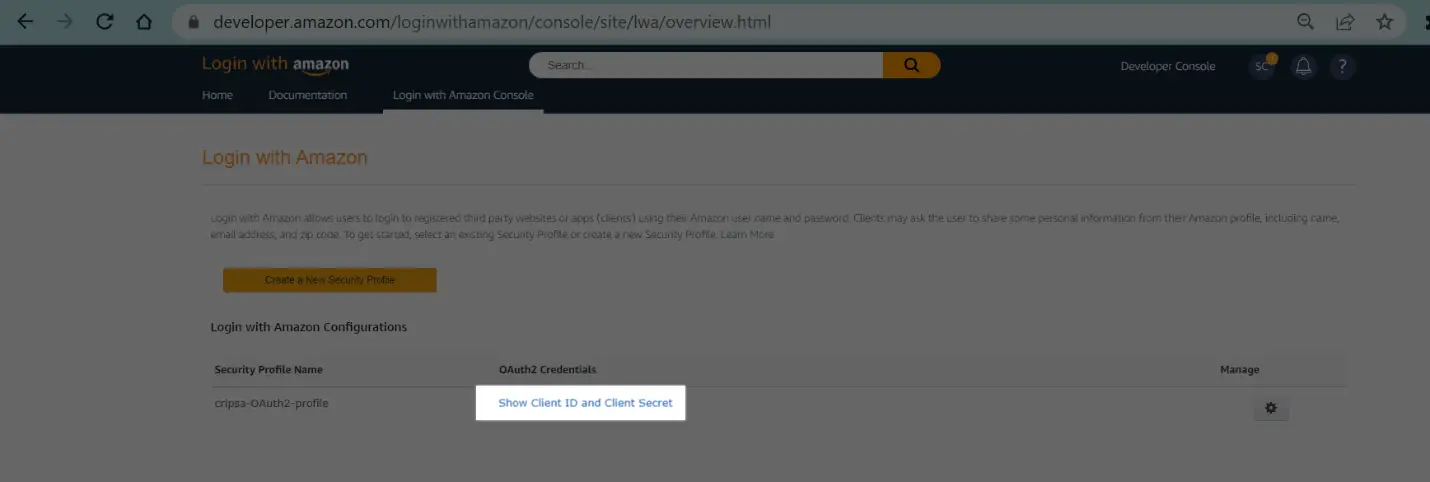 Amazon OAuth2.0 V1.0 Image-17
